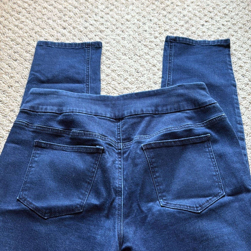 Chico's Dark Blue Perfect Stretch Jeans Size 1 - Picture 6 of 6
